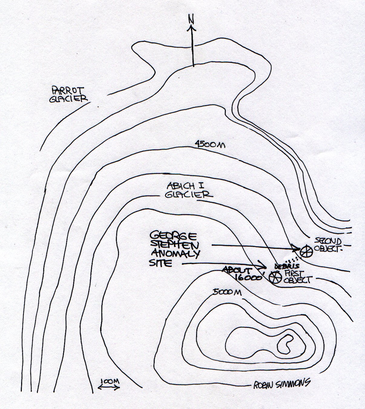 Robin Simmons Contour Map