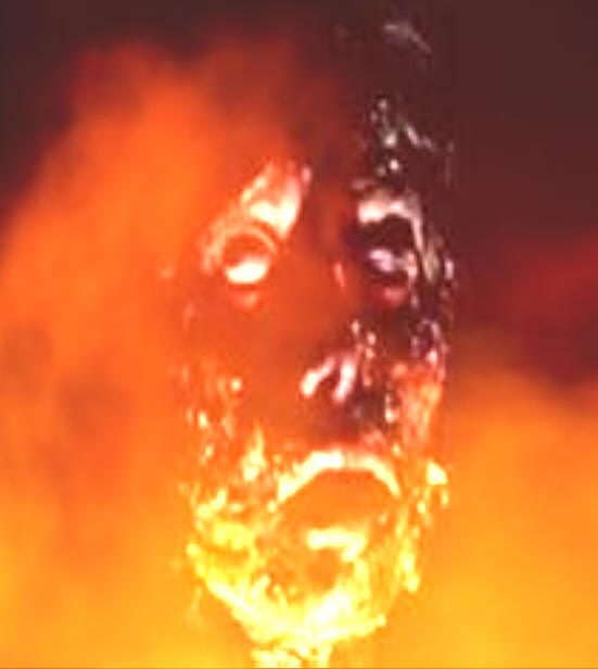 Man suffering in Hell